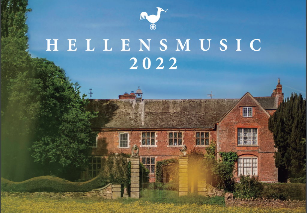 Hellensmusic 2022 programme cover